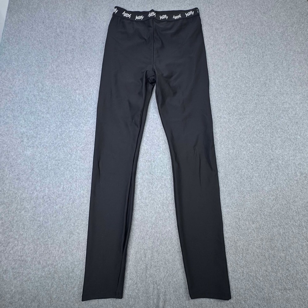 Yitty by Lizzo Women Smoothing High Waisted Logo Legging Black Size SMALL